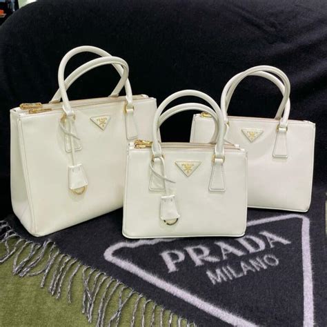 prada double bag sizes|Prada galleria bag costco.